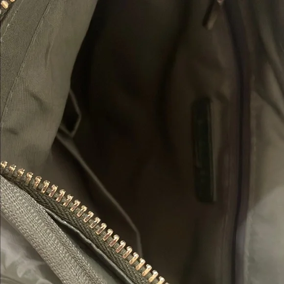 Chic Olive Crossbody Bag with Camouflage Strap - Picture 5 of 5